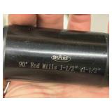 Shars Indexable End Mill Holder 1-1/2"x1-1/2"