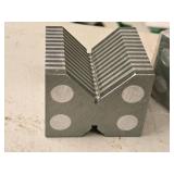 Lot of (2) Magnetic V-Blocks 2 1/4" x 2" x 2"