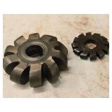 Lot of (2) Convex Cutters 1-1/2"x5"x1-1/4", 7/16"
