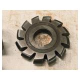 Lot of (2) Convex Cutters 1-1/2"x5"x1-1/4", 7/16"