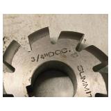 Lot of (2) Convex Cutters 7/8", 3/4"