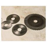 Lot of (4) Side Milling Cutters