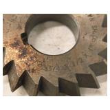 Lot of (5) Double Angle Milling Cutters