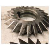 Lot of (5) Double Angle Milling Cutters