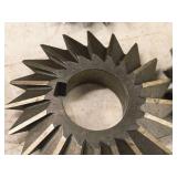 Lot of (5) Double Angle Milling Cutters