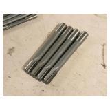 Lot of (4) 5/8" Carbide Tipped Straight Shank Chucking Reamers