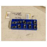 Lot of (10) Carbide Inserts