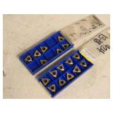 Lot of (17) Carbide Inserts