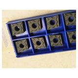 Lot of (10) Carbide Inserts