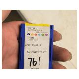 Lot of (10) Carbide Inserts