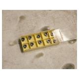 Lot of (10) Mitsubishi Carbide Inserts FM645AT2AM2D5