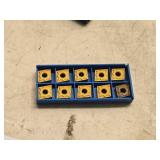 Lot of (10) Carbide Inserts