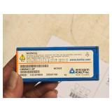 Lot of (10) Carbide Inserts