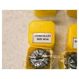 Lot of (6) Collets (in original packaging)