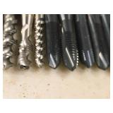 Lot of (10) Taps and Spiral Flute Taps