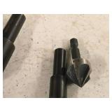 Lot of (4) Countersink Bits