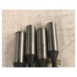 Lot of (4) 16-60HSS Dovetail Milling Cutter