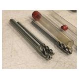 Lot of (3) End Mill Bits