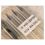 Lot of (6) Centered Drill & Contersink 60-degree