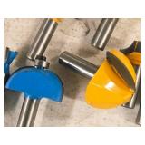 Lot of (8) Router Bits