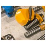 Lot of (8) Router Bits