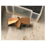 Lot of (3) Carbide Drill Tip Inserts