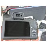 Canon EOS Camera Kit - Camera Body, 55-210 Zoom Lens, 18-45 Lens, Memory Chip, Battery, Charger, Camera Bag