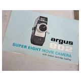 Vintage Argus Super Eight Movie Camer 802 with Case