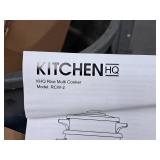 Kitchen HQ RCW-2 Rice Multi-Cooker (in original packaging)