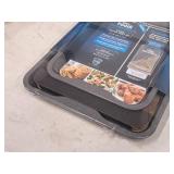 Ninja Foodi NeverStick Baking Sheet Set - 9"x13" and 11"x17" 2-piece (in original packaging)