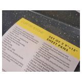 Curtis Stone Sheet Pans 9"x13" 2-piece (in original packaging)