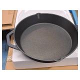 12" Cast Iron Skillet - Kitchen HQ (in original packaging)
