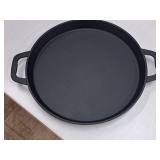 12" Cast Iron Cooking Pan | Circular (in original packaging)
