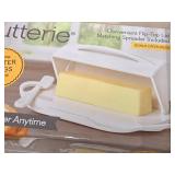 Lot of (2) Assorted Butter Dishes (in original packaging)