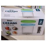 Ninja Creami Pints & Lids 2-piece (in original packaging)