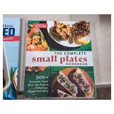 Lot of (2) - Taste of Home Most Requested Weeknight Favorites, The Complete Small Plates Cookbook Cookbooks