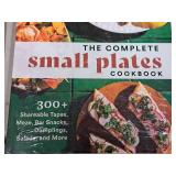 Lot of (2) - Taste of Home Most Requested Weeknight Favorites, The Complete Small Plates Cookbook Cookbooks