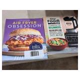 Lot of (2) - Air Fryer Obsession, Ninja Foodi Cookbook for Beginners Cookbooks