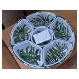 Improvements Serving Tray / Turntable Set of 7 Melamine (in original packaging)