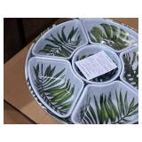 Improvements Serving Tray / Turntable Set of 7 Melamine (in original packaging)