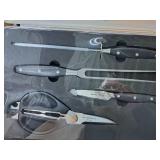 Trusted Butcher Knife Set (in original packaging) with Case