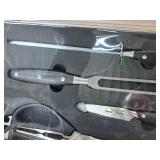 Trusted Butcher Knife Set (in original packaging) with Case