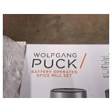 Wolfgang Puck Battery-Powered Spice Mill Set (in original packaging)