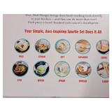 Mad Hungry Spurtle Set 4-piece (in original packaging)