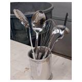 Stainless Steel Cooking Utensil Set 6-piece (in original packaging)