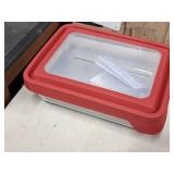 Lot of (5) Anchor Hocking® Glass Food Storage Set (in original packaging)