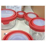 Anchor Hocking® Glass Food Storage Set 11-piece (in original packaging)