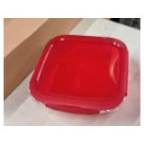 Lot of (2) Lock n Lock® Glass Food Storage Container with Lid