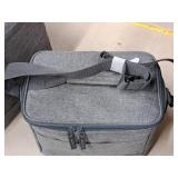 Lock n Lock® Insulated Food Carry Bag with (4) 11"x9"x2-1/2" Food Storage Containers with Lids