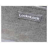 Lock n Lock® Insulated Food Carry Bag with (4) 11"x9"x2-1/2" Plastic Food Storage Containers with Lids